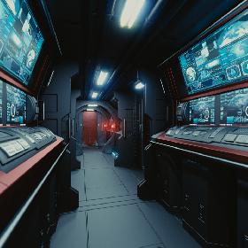 Spaceship Interior C HD